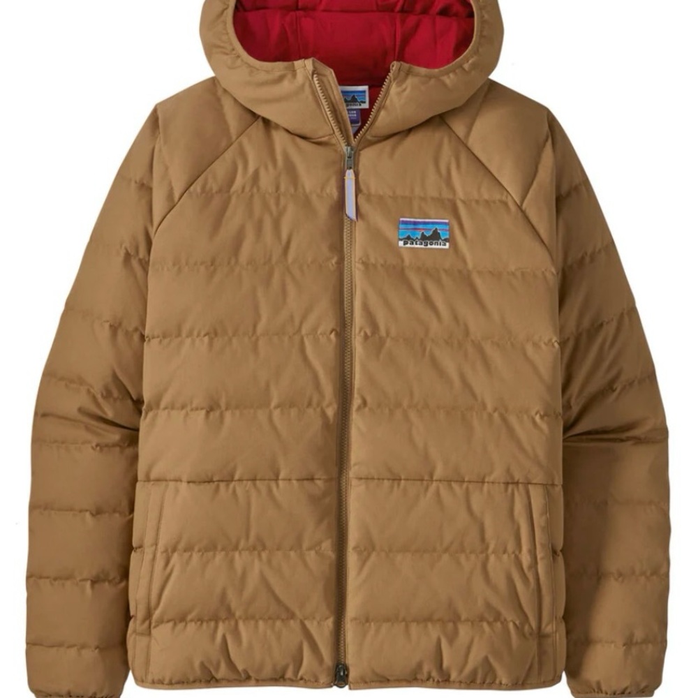 Patagonia Cotton Down hooded jacket.Very warm. Basically new condition.